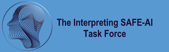 Barry Olsen explains the vision of the Interpreting SAFE-AI Task Force. He further explains how you can volunteer for the Task Force and complete the Survey by July 15, 2023. Here is the link to the survey: surveymonkey.com/r/K2K6CNM

To view, click here: youtube.com/watch?v=MhOKrT…