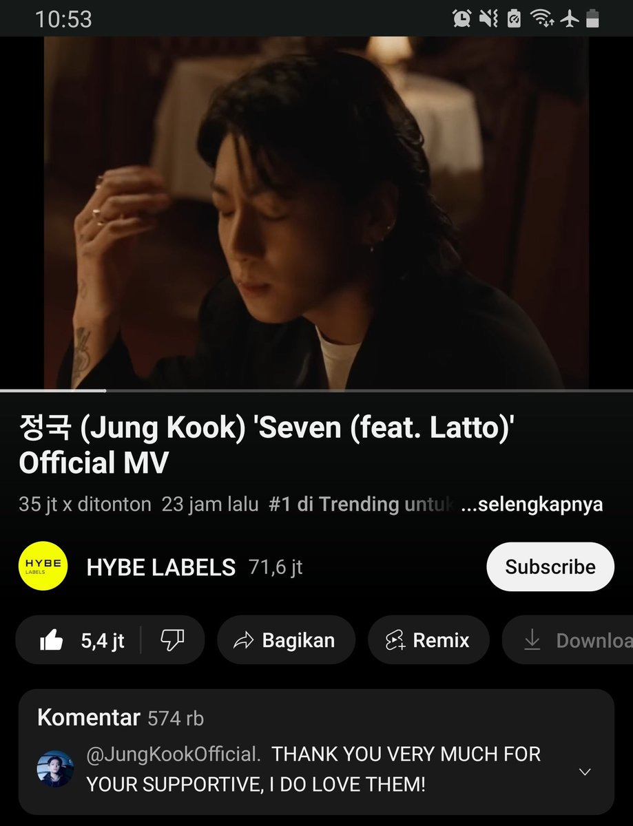 googiezip's tweet photo. challenge accepted!
PASS THE CHALLENGE SEVEN‼️

if you got tag, you must QRT this with your ss of streaming on Youtube! don't break this chains. tag 10 moots!

@hanbokookie @ggumiefs @seeeyouu3 @seokjilys @gcfloat @thvej @kookberrie @koostarby @googicrumbs @paradisenthu https://t.co/Xo9hsDApWY