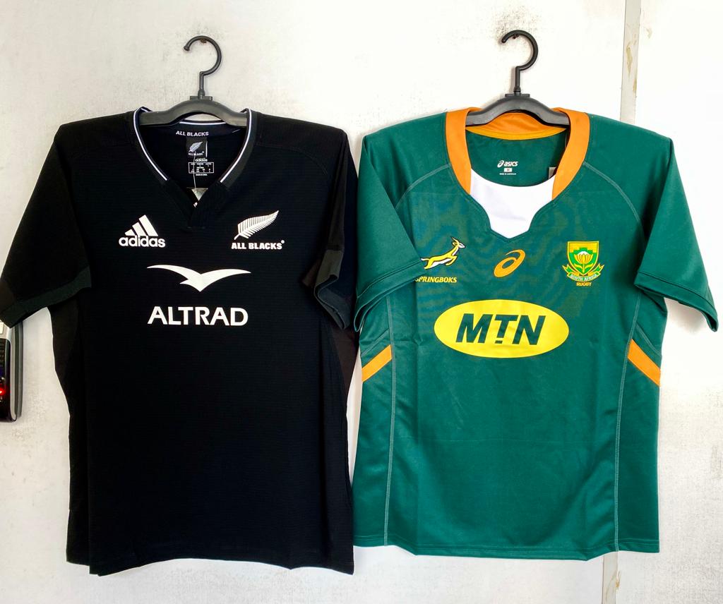 MuhanjiIII's tweet photo. The big one today, #NZLvRSA get ur replica kit n support ur team in style. Anyway go #Bokke 😜💪🏿....alafu msishau kujaza Nyayo leo tupige #Chipu support saa sita kwa #JWRT https://t.co/dbjJ8R9Cbx
