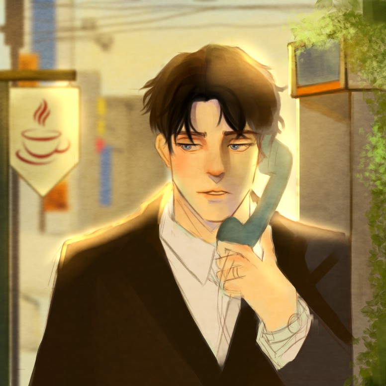 levispuddin's tweet photo. wip 
Testing out the noise layer i used.
#leviackerman https://t.co/PHR5qxUroH