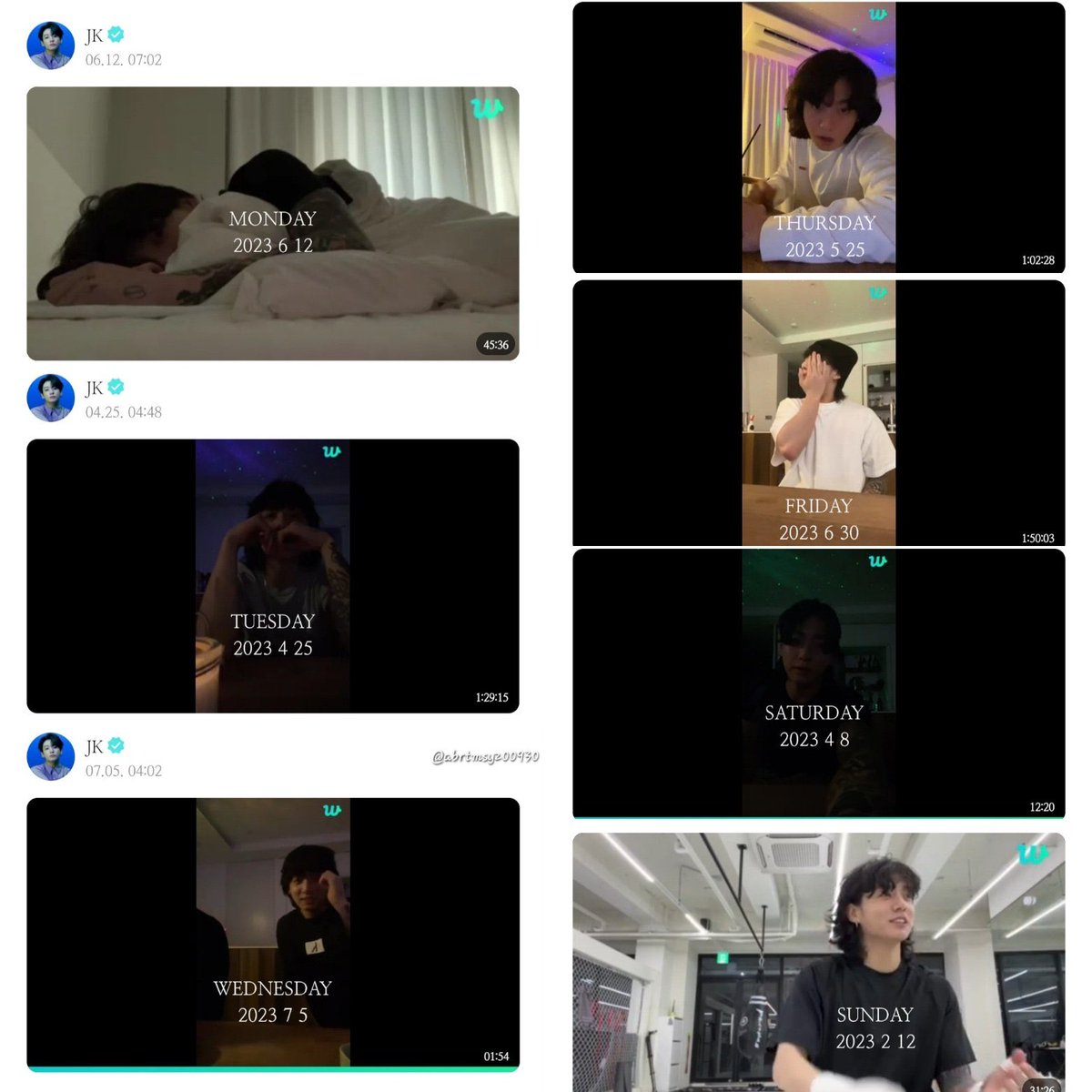 Slow, 새벽 tweet media