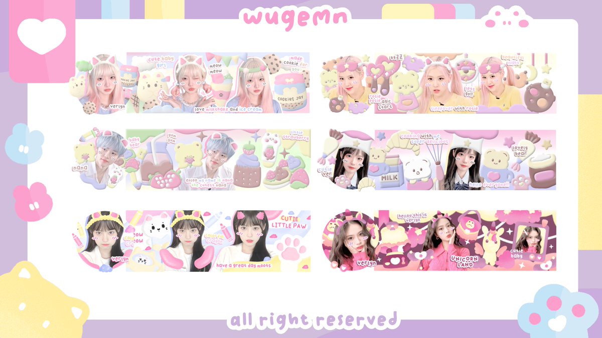 wugemn's tweet photo. help RT thankyou ! 🎀

TODAY (15/7) wugemn akan OPEN kembali dengan katalog layout dibawah ada 6 katalog layout gemes terbaru 🍬 yuk buruan jajan 🐰🧁 formnya ada dibawah ya <3 

#zonauang https://t.co/6ukFYTBHCK