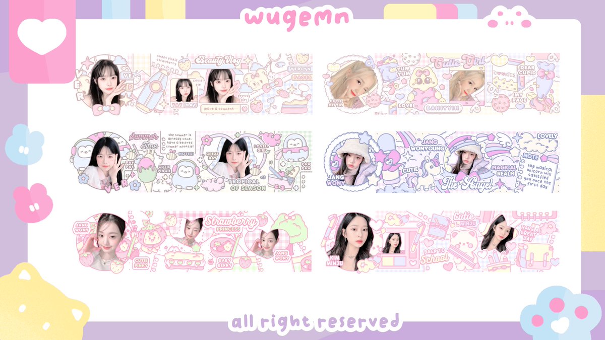 wugemn's tweet photo. help RT thankyou ! 🎀

TODAY (15/7) wugemn akan OPEN kembali dengan katalog layout dibawah ada 6 katalog layout gemes terbaru 🍬 yuk buruan jajan 🐰🧁 formnya ada dibawah ya <3 

#zonauang https://t.co/6ukFYTBHCK