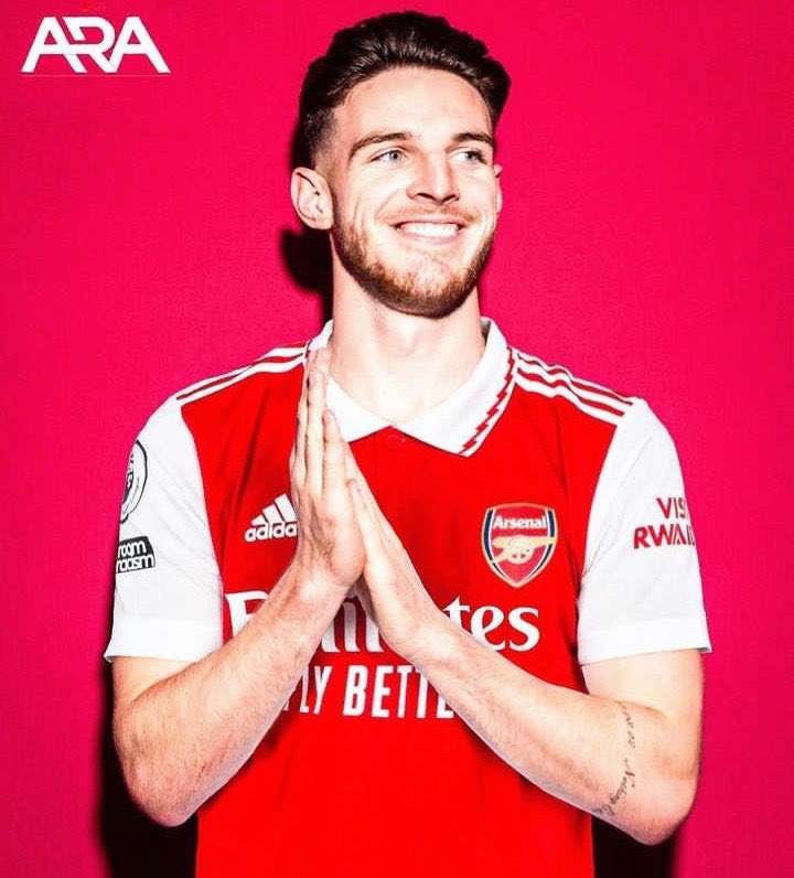 🔴⚪️ | 🚨 Declan Rice will officially be made an Arsenal player today, per <a href="/FabrizioRomano/">Fabrizio Romano</a>. The saga finally comes to an end! 🏴󠁧󠁢󠁥󠁮󠁧󠁿✍️ #AFC #Transfers