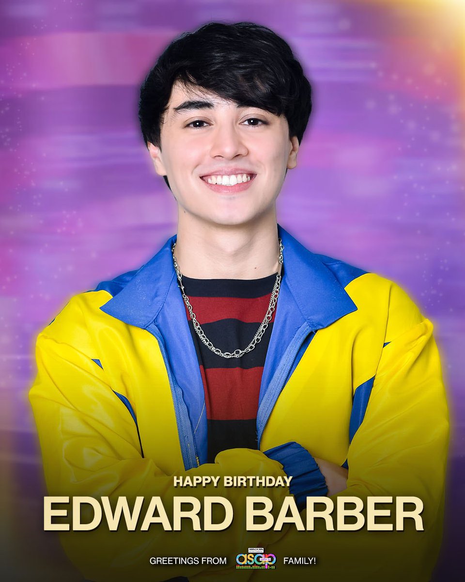 ASAP (@asapofficial) on Twitter photo Happy Birthday <a href="/Barber_Edward_/">Edward Barber</a>! May your day be filled with love, joy, and all the things that make you happy. Enjoy your day to the fullest!
We love you, EDWARD! 🥳🎂🎁 Happy Birthday <a href="/Barber_Edward_/">Edward Barber</a>! May your day be filled with love, joy, and all the things that make you happy. Enjoy your day to the fullest!
We love you, EDWARD! 🥳🎂🎁