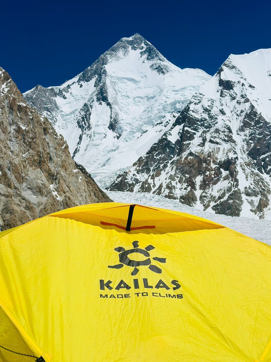 Summit Success at Gasherbrum II Expedition!

Huge congrats to @kristin_harila and her amazing team for a successful ascent of Gasherbrum 2 (8034m) this morning at 7:45 AM PKT on July 15, 2023. 🏔️
Summiteers: 
1. Kristin Harila 🇳🇴 
2. Tenjen Sherpa “LAMA” 🇳🇵
3. Mingtemba Sherpa 🇳🇵