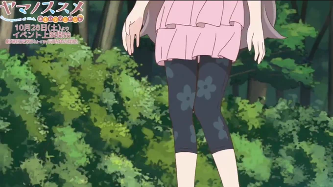 ヤマノススメを視聴継続しようと思ったきっかけが、歩いている接地感・臨場感を描いているシーンに感銘を受けたからなんだよな。 