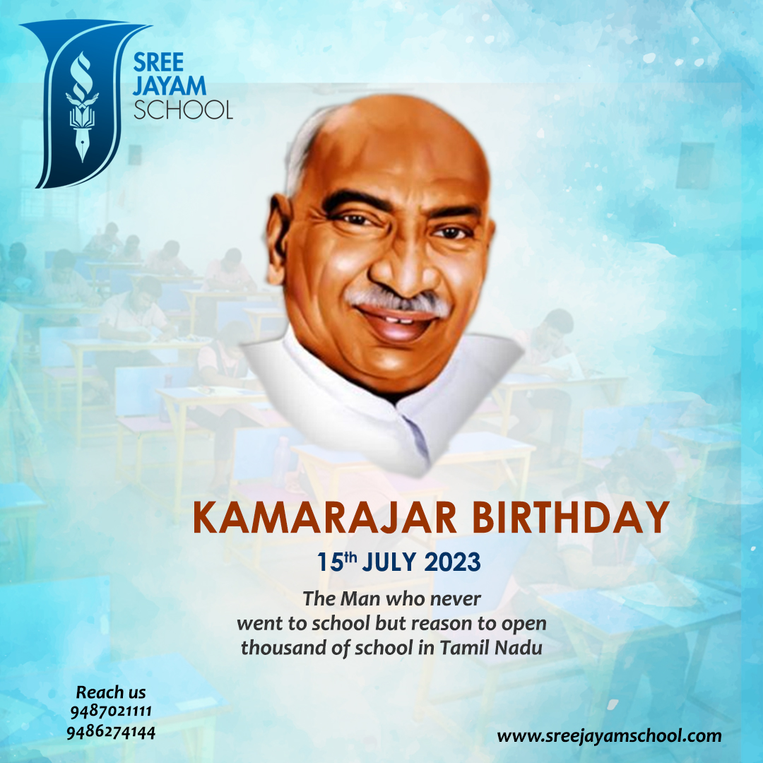 sreejayamschool's tweet image. World Youth Skill Day &amp;amp; Kamarajar Birthday
.                
Contact us: 9486274144 | 9487021111                                         
Facebook: facebook.com/sreejayamschool                               
#school #vellore #ICSEschool #worldyouthskillday #Kamarajar