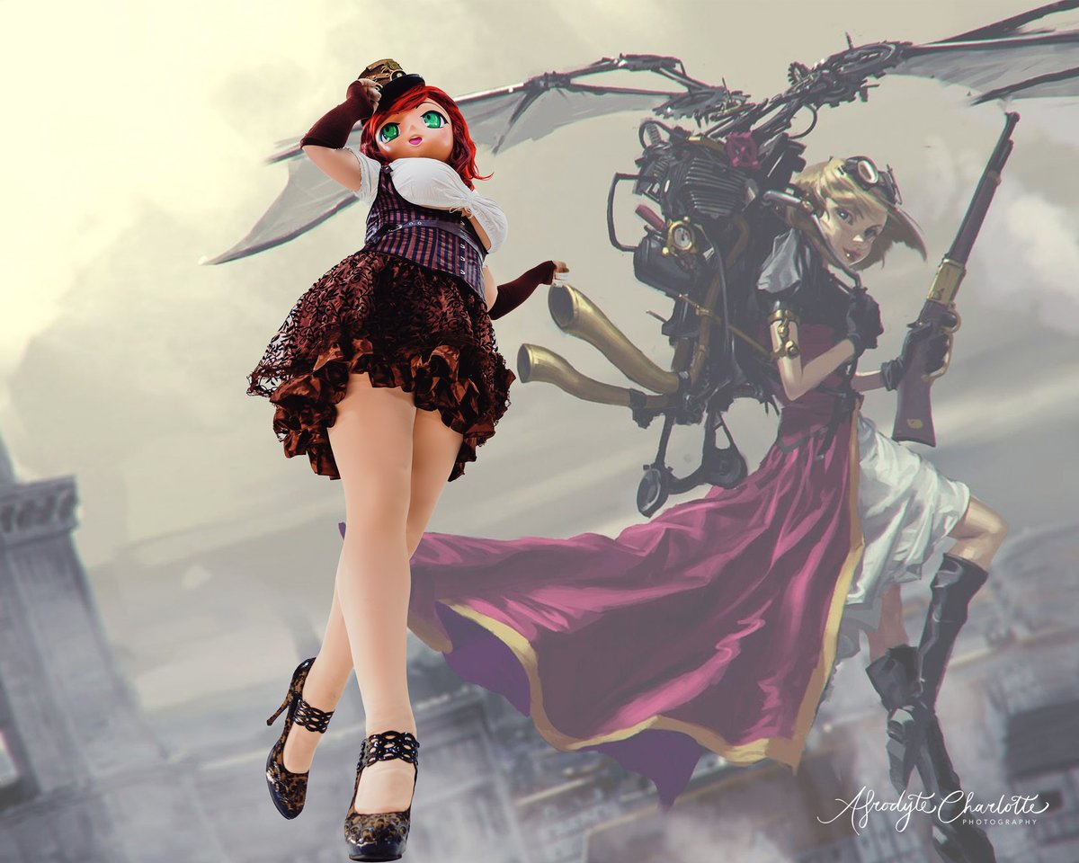 Afrodyte87's tweet photo. Who else is going to @BristolRenFaire for #SteampunkWeekend!?
Hope to see you out there this weekend Fam!!!
#steampunk #bristolrenfaire #renfaire #kigurumi https://t.co/7KnVovY8En