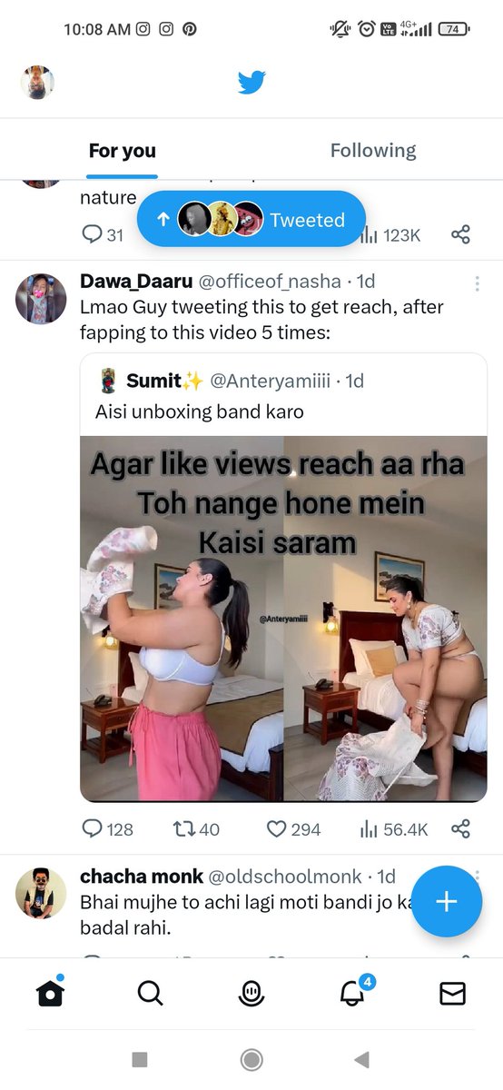 PRATidiot's tweet photo. @oldschoolmonk Yr tumhare upr yahi tweet tha 😭 https://t.co/QP6LTH4La2
