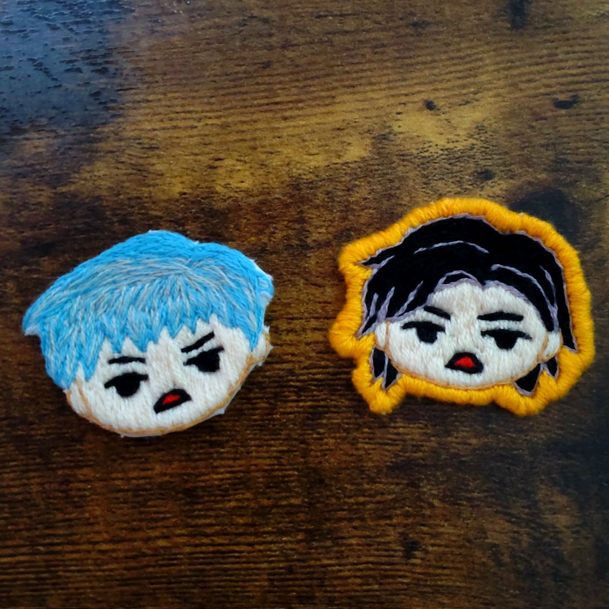 Fireゆんぎ(枠なし)と
解禁ゆんぎ
作ってみました🪡
 #btsfanart #bts刺繍 #btsembroidery