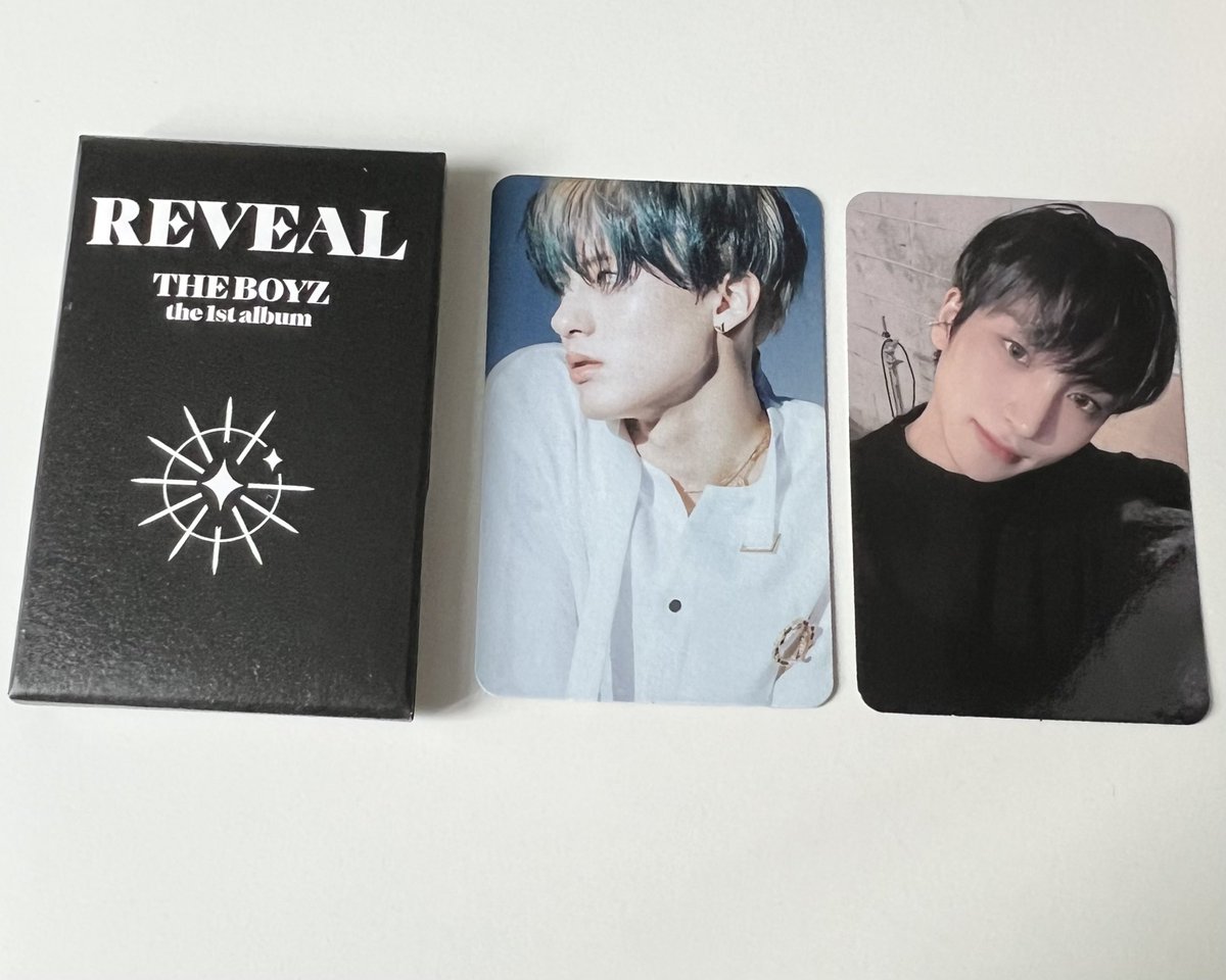 tkdhkzhs2's tweet photo. THE BOYZ 더보이즈 ドボ プラットフォーム platform ランダム トレカ 交換

【求】ソヌ>ヨンフン

【譲】エリック サンヨン 

(QR⇔QR,同種交換)
郵送or都内手渡しの対応
条件合う方はリプライ又はDMまで宜しくお願い致します⭐︎ https://t.co/nEIFSDMGez