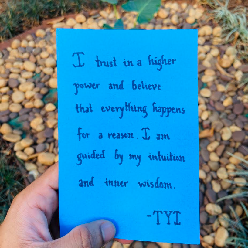 tyi_official's tweet image. Trusting in a higher power and following my intuition brings me peace and guidance. I am grateful for the spiritual connection that guides me on my path.

#innerwisdom #wisdom #tyi #theyogainstitute #theyogainstitutemumbai #DrHansaji
