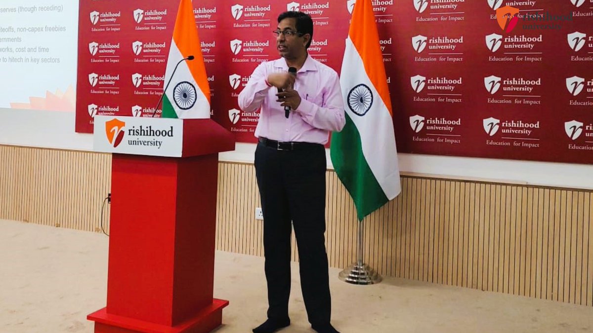 RishihoodUni's tweet photo. If India had to progress and become a Vishwaguru, it should be guided by technology: Shri K Rajaraman Ji, Secretary of Telecommunication while speaking on the 'Bharat of the Future' during the 7th edition of the #PolicyBootCamp at #RishihoodUniversity. #PBC23 #BeandMake #RishihoodUniversity #PolicyBootCamp #EducationForImpact #ApproachingRishihood
@chitti_1729 @DoT_India
