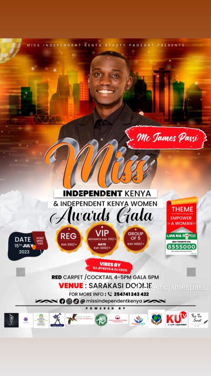 McJpassi's tweet image. Happening tonight @SarakasiTrust Ngara!
See you there.