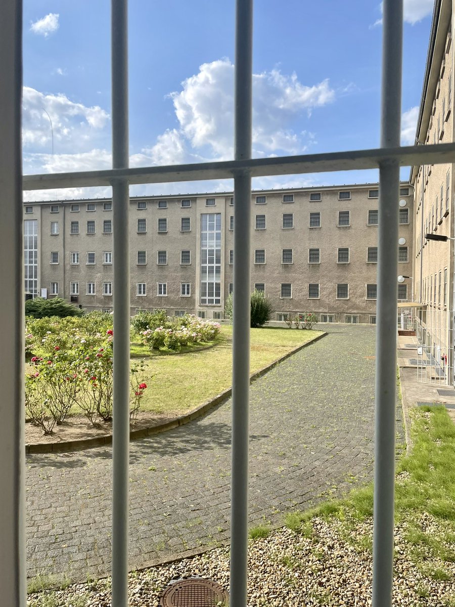 TaptonHistory's tweet photo. Our final stop on Friday; the Stasi prison at Hohenschönhausen. A chilling look at the surveillance society in the GDR. #taptonhistoryontour #berlin2023 https://t.co/h5L9bRXlDN