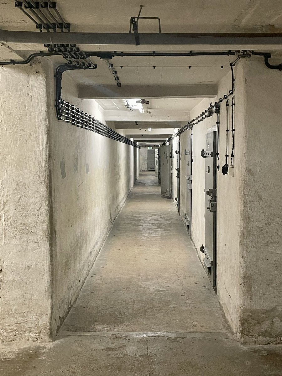TaptonHistory's tweet photo. Our final stop on Friday; the Stasi prison at Hohenschönhausen. A chilling look at the surveillance society in the GDR. #taptonhistoryontour #berlin2023 https://t.co/h5L9bRXlDN