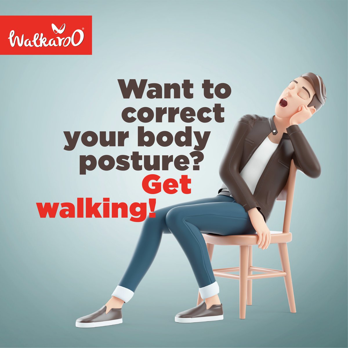 WalkarooIN's tweet image. Walking corrects body posture in the smoothest, most natural way. So if you want a healthy body posture that keeps aches and pains at bay, you must walk on an everyday basis! Walkaroo shoes and sandals are perfect to head out for a stroll anytime. 
#WalkWithWalkaroo  #walking