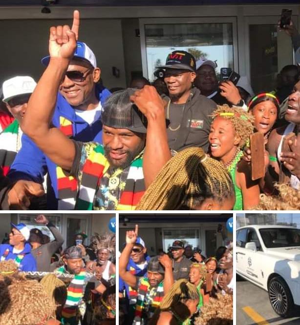 TMJSA's tweet image. Zimbabweans simping on Mayweather. It's a damn shame  #FloydMayweather