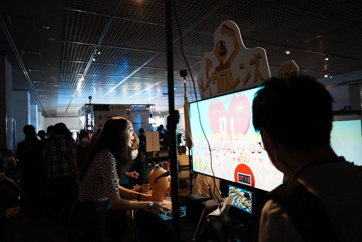 sentaku_kuma's tweet photo. #BitSummit2023 会場ぶらぶらしてます (*'ω'*) https://t.co/nYwqUQOePF