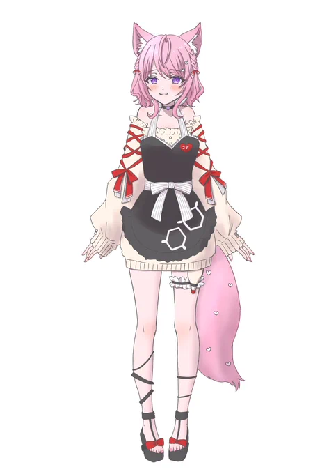 お料理配信もあるので 新妻エプロンこよちゃん!  #博衣こより新衣装予想
