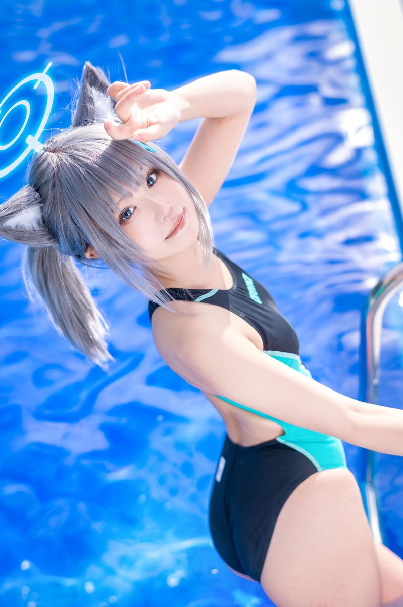 ブルーアーカイブ シロコ コスプレ 水着 ブルアカ