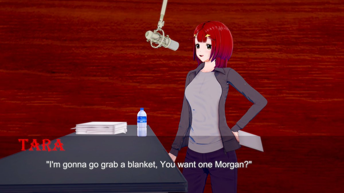 CrundeGodz's tweet photo. It's been 3 years since Heart Of The Woods' VA update got released and I wanted to celebrate with a recreation of a certain blooper (Thank you @TeffiniWynn and the spider for providing something so funny) https://t.co/69Dq90pQYE