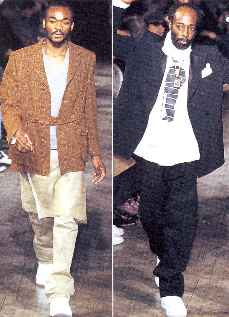kurisheeee's tweet photo. Takeo Kikuchi Fall / Winter 2002 https://t.co/6W3cWDQU3X