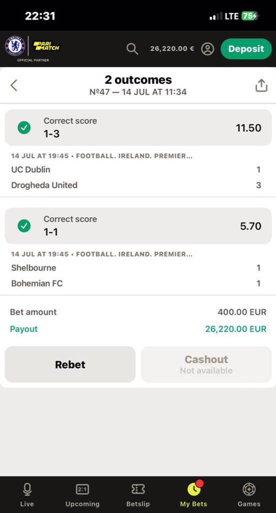 EMMAFIXED2's tweet image. Fixed 100% WON

💶🎁🎉 Congratulations to all the winners and thanks for the trust 🎉💶🎁.🥂 Cheers 

Lovely day y'all.  Nexts fixed matches available. 
Click here👇👇