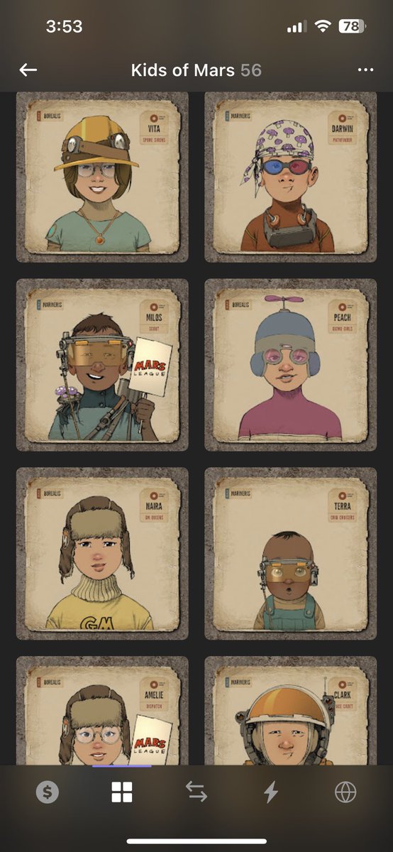 Minted 56 of the little critters … 😂. Children of mars <a href="/MinersofMars/">Miners of Mars</a>