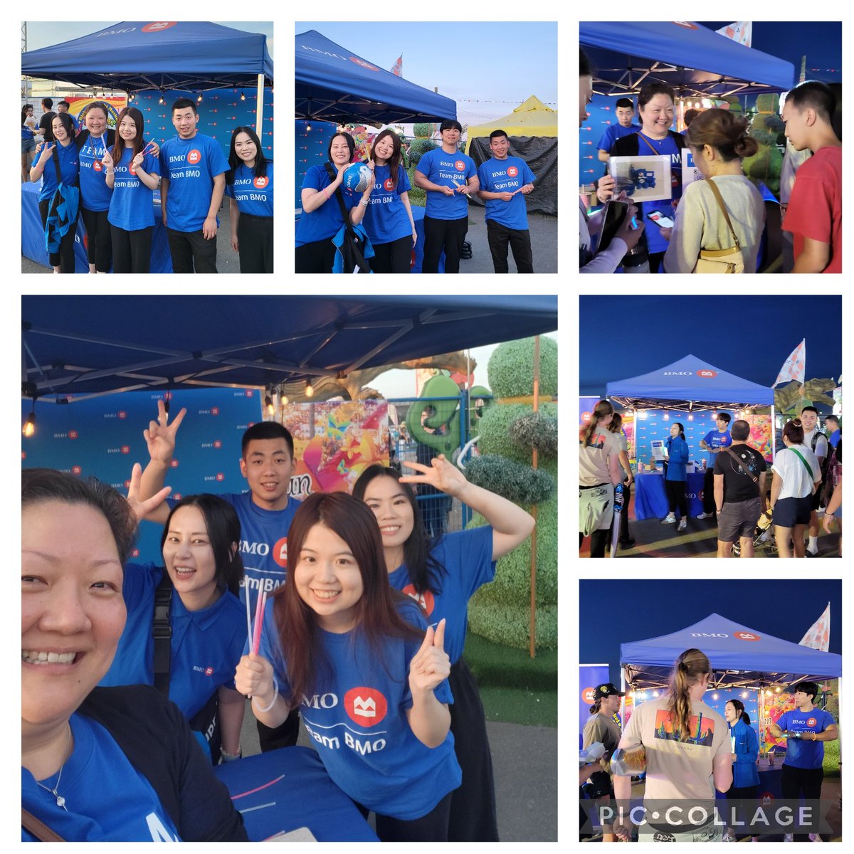 Please come and visit BMO Booth @ Richmond Night Market # proudtoworkatBMO