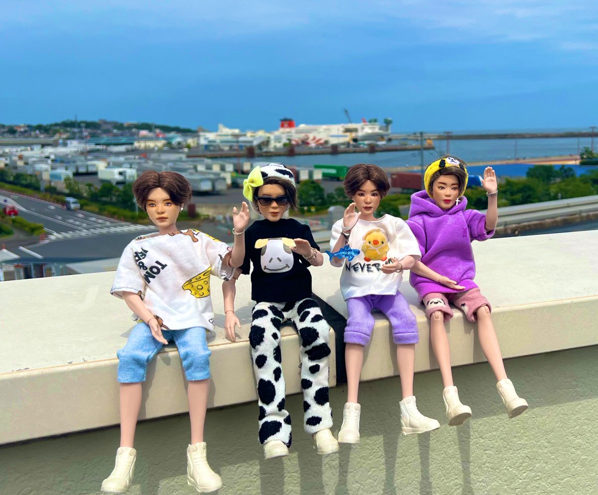 mochimy_m's tweet image. あぢぃ〜🧊

#大洗　#茨城army
#マテルドール
#bts