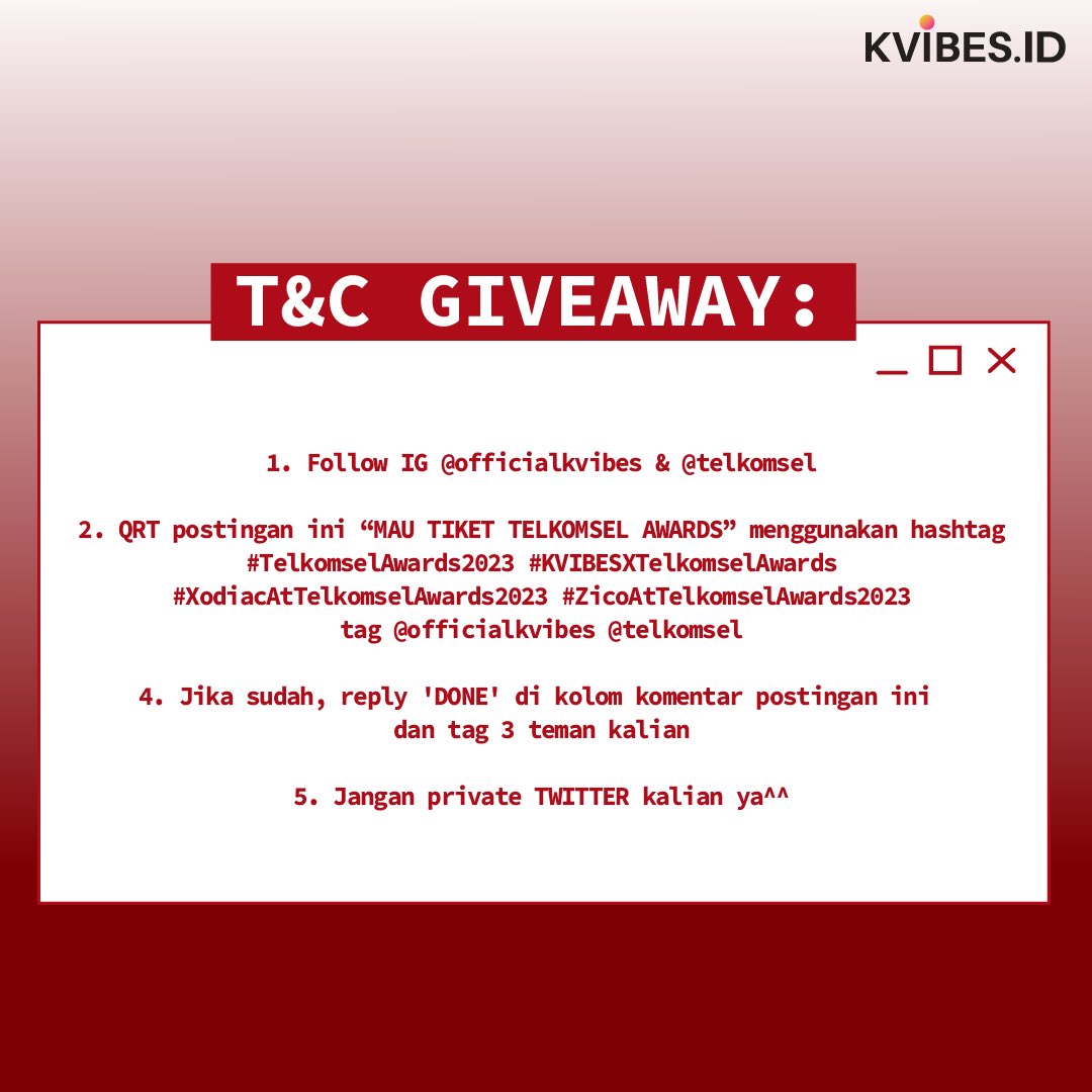 KVIBES.ID tweet media