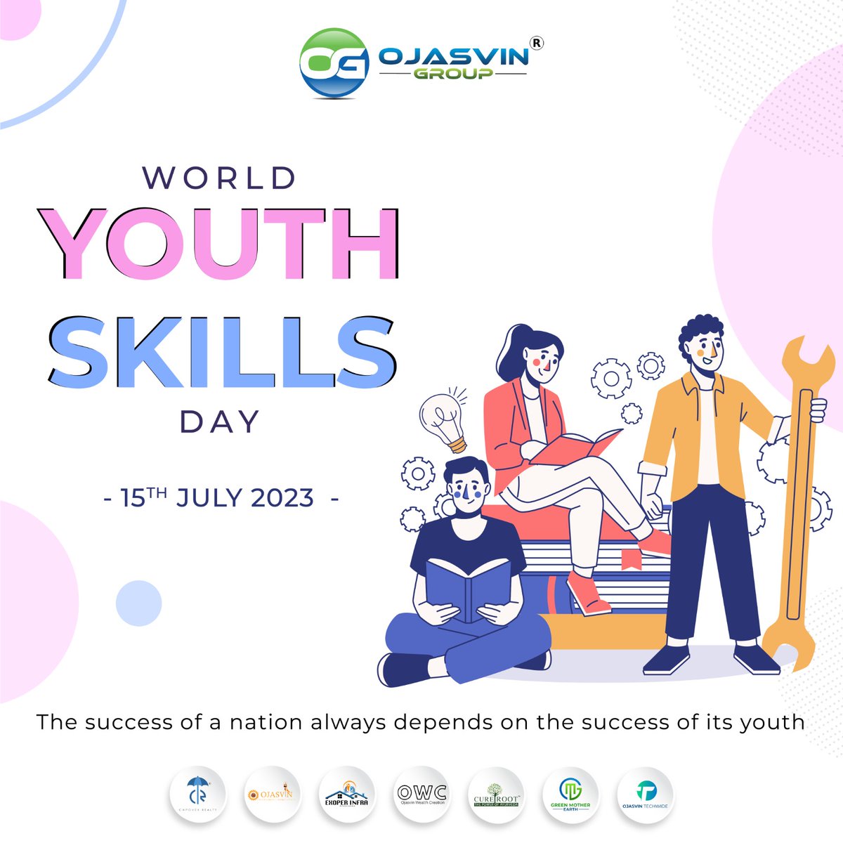 CapovexR's tweet photo. Unlock your potential, embrace your talents, and celebrate the power of youth on this #YouthSkillDay! 
#Capovexrealty #youthskill  #YouthPower #SkillsForSuccess #youthwork https://t.co/lR6dnh3vCA