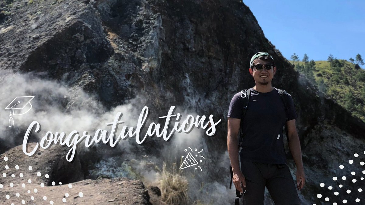 EOS_SG's tweet image. Congrats to Marcus Phua, who successfully defended his PhD a few days ago! His thesis is titled "A Quaternary Record of Explosive #Eruptions along the Western #Sunda Volcanic Arc: Insights into the Eruptive Histories of #Volcanoes in #Sumatra, #Indonesia." 

@ntu_ase @VolcanoRisk