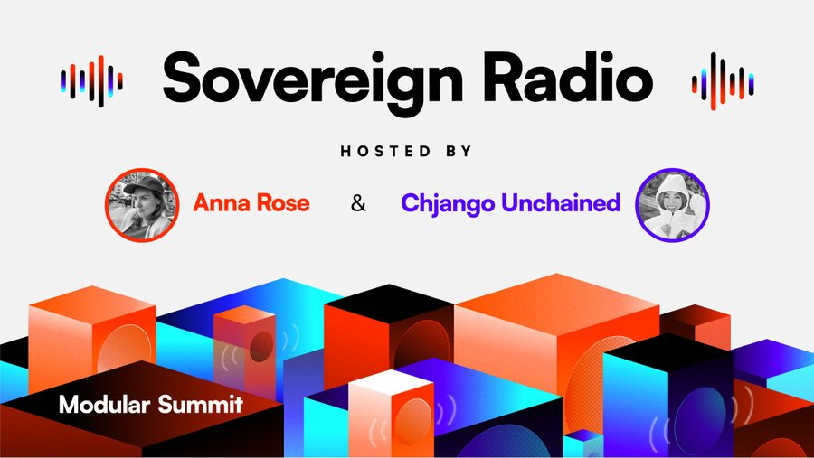 Cumulo_pro's tweet photo. Además de la cumbre, no os perdáis la Sovereign Radio, un podcast de edición limitada diseñado específicamente para la Modular Summit. Este podcast ofrecerá discusiones en profundidad sobre los temas clave de la cumbre.
#SovereignRadio https://t.co/4v80oCzt0R