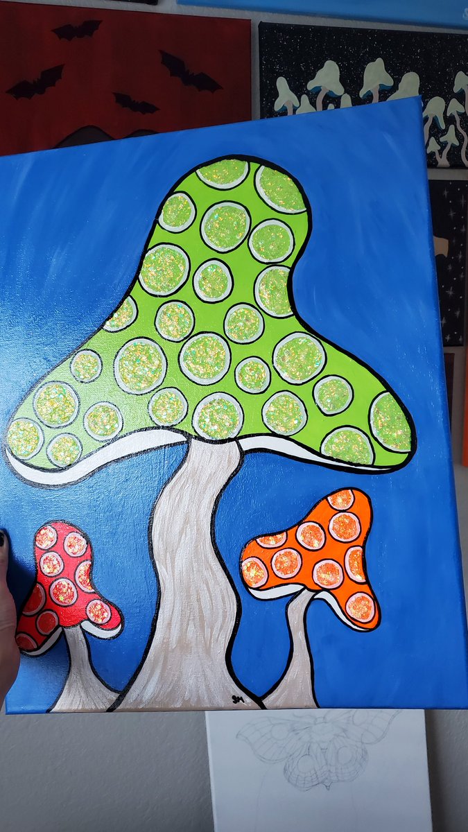 Sierra_sky94's tweet photo. QT with your mushroom art 🍄✨️🩷 https://t.co/truYZJ3rhf
