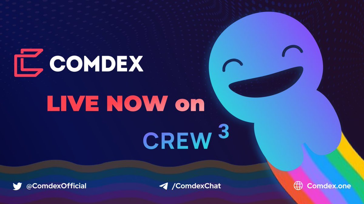 📢 Announcement 📢

<a href="/ComdexOfficial/">Comdex - Democratizing Finance</a> Zealy Sprint has begun! 🏁

Top 🔟members will get 2,000 $CMDX 🤑
Earn rewards and community roles as you complete quests🏆 

Join the <a href="/zealy_io/">Zealy</a> page right now via the link below and embark on the exciting Live #Quests:
🔗 Link: