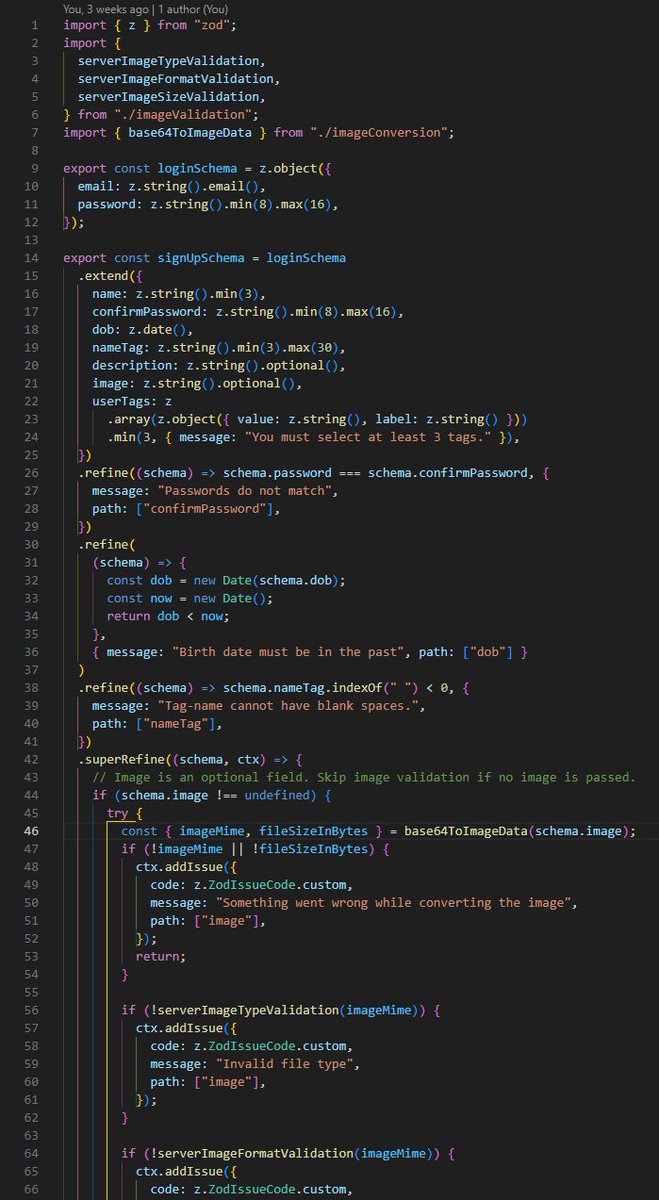 manak_official1's tweet image. Simplify form validation in web dev! Trusting inputs, backend verification, error handling—it's laborious. Enter Zod! Create a schema, use .safeParse to detect input errors, display on the frontend. Double-check on the backend too. Time-saving and easy! #WebDev #FormValidation