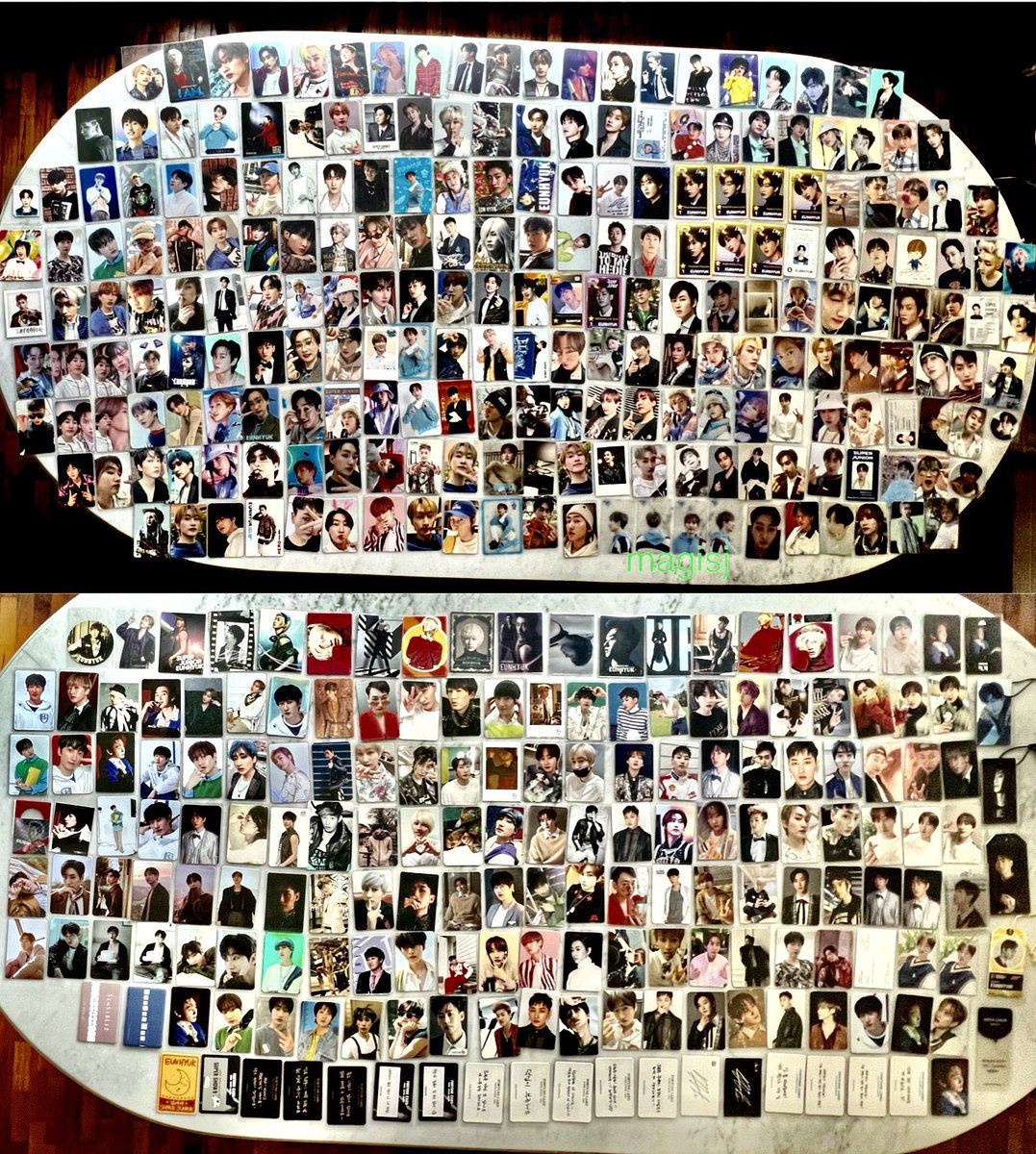 magisj's tweet photo. My #Eunhyuk photocards ๐๐
#CEOLeeHyukJae๐
#์ํ ๐ #์ํผ์ฃผ๋์ด
#QueSeraSera๐ถ๐ถ #Be๐ถ๐ถ
#PCcollection๐ธ๐ธ
#TreasuredTrashHeap
#SJFanParty next week!
See you !๐ซถ๐ป https://t.co/lKPoRvVp8F