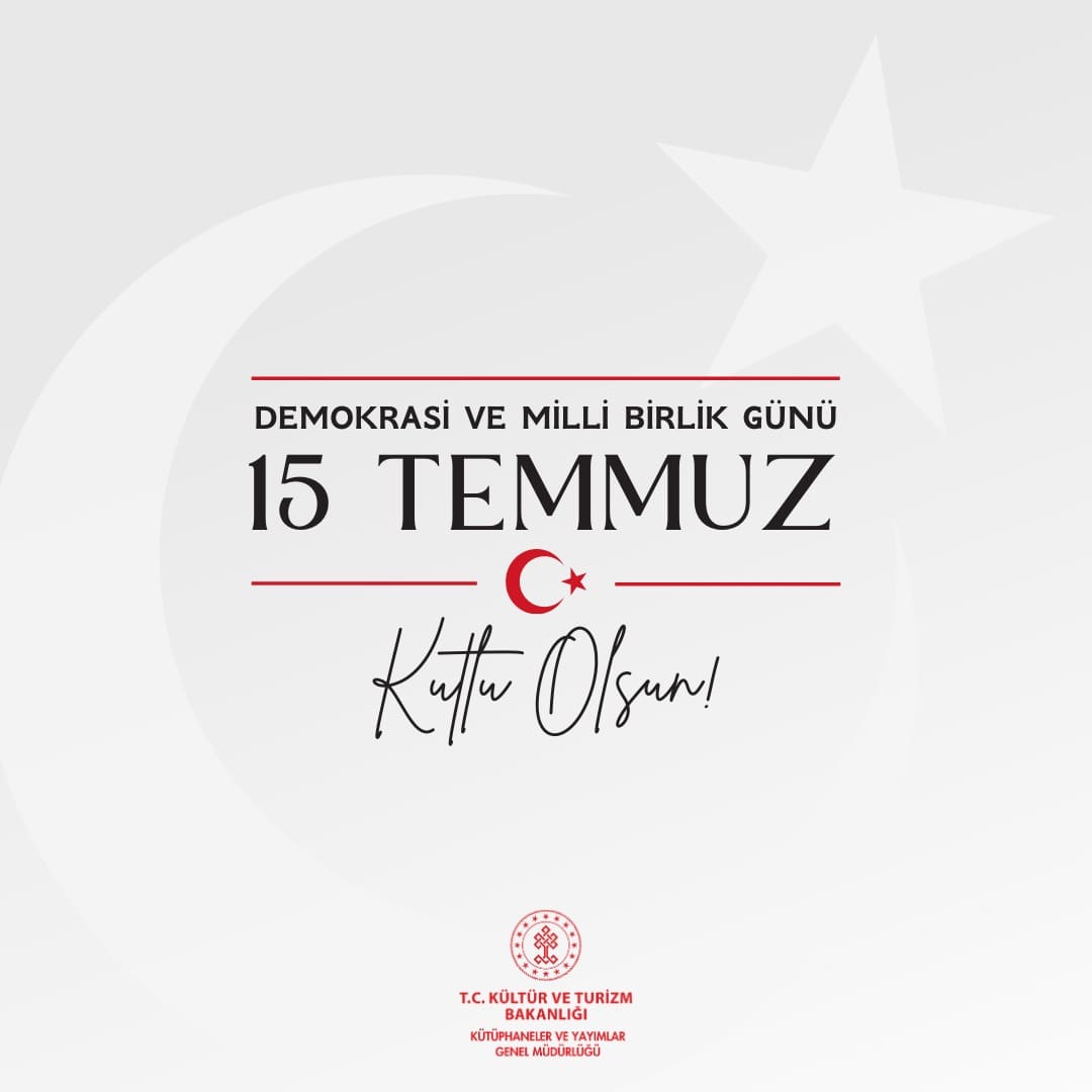 KTBKYGM's tweet photo. 15 Temmuz Demokrasi ve Milli Birlik Günümüz kutlu olsun…
🇹🇷🇹🇷🇹🇷
#15TemmuzDemokrasiveMilliBirlikGünü 
@TCKulturTurizm https://t.co/9NwcnrOgpj