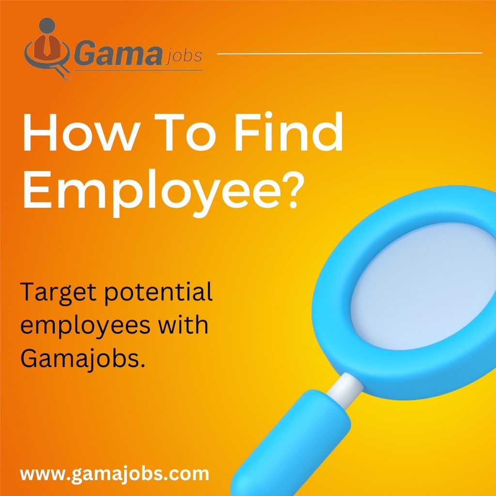 🌟 Unlock the Gateway to Top Talent with GamaJobs 

📢 Ready to hire the best? Visit us at [gamajobs.com] and experience the future of talent acquisition! 📢
#GamaJobs #FindTheBest #HiringSimplified #UnlockingTalent #InclusiveWorkforce #jobseekers #jobsearch #jobs #job
