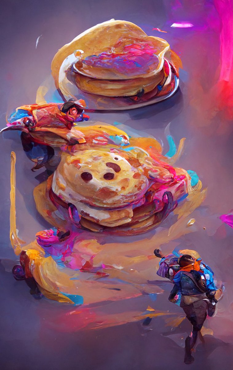 "Runaway Pancake"

✨Polygon
✨1/1
💰0.002 ETH
Link 👇
opensea.io/assets/matic/0…
<a href="/opensea/">OpenSea</a>

#NFT #NFTs #NFTCommunity #nftart #NFTdrop #NFTProject  #nftcollector  #NFTartist #nftjapan