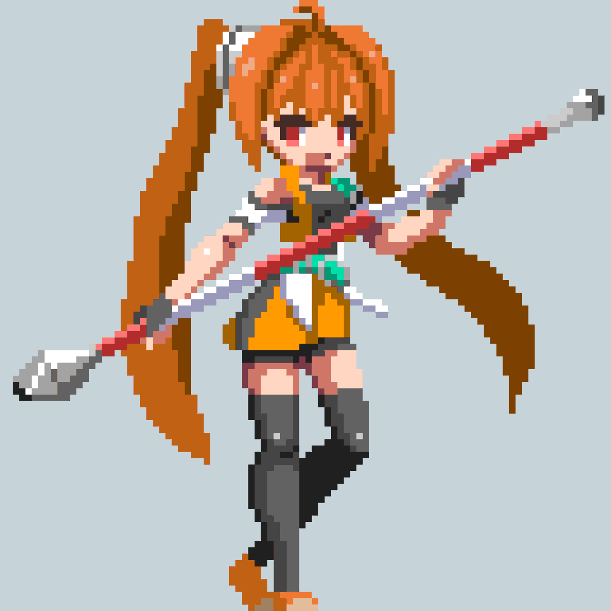 エステル
#ドット絵 #pixelart