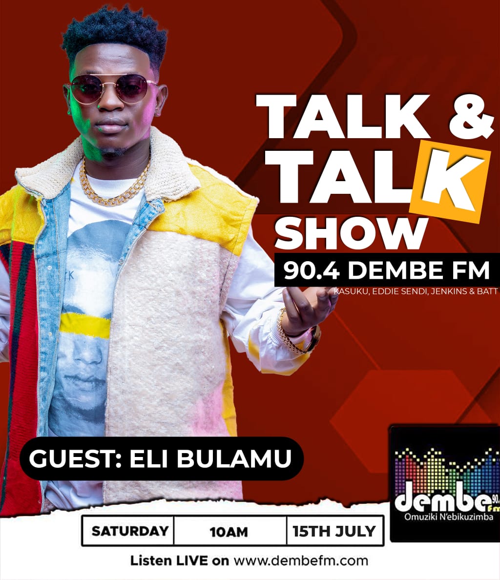elibulamu's tweet photo. Hello my people I'll be on the #TalkAndTalk show on @DembeFm with @Kasuku256 , @Edsendi   @JenkinsMukasa and @bat.
Please tune in, you can listen online via @YOTVChannelsUG https://t.co/YwvkwLeRLx