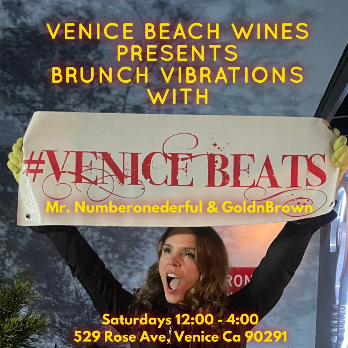 The Summer series has begun! 
We are LIVE from @venicebeachwines every Saturday, noon til 4pm! 
Join us for wine selections and beat pairings from your favorite selectas! 
#VeniceBeats #Brunch #venicebeach #djs