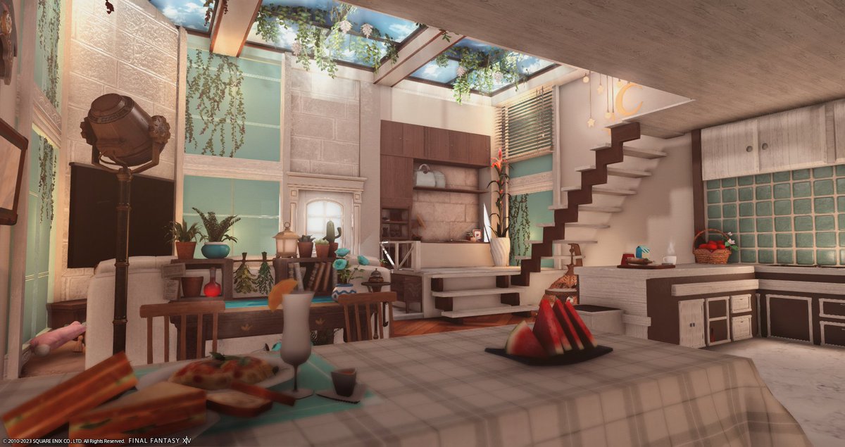 niekaori037's tweet photo. White summer beach house
Crystal | Malboro | S | Empyreum - Ward 27, Plot 49 

Video Walkthrough: https://t.co/sQxx0UXoRt

#FFXIVHousing 
#FF14Housing 
#FF14ハウジング 
#FFXIV https://t.co/47kA7kRLYC