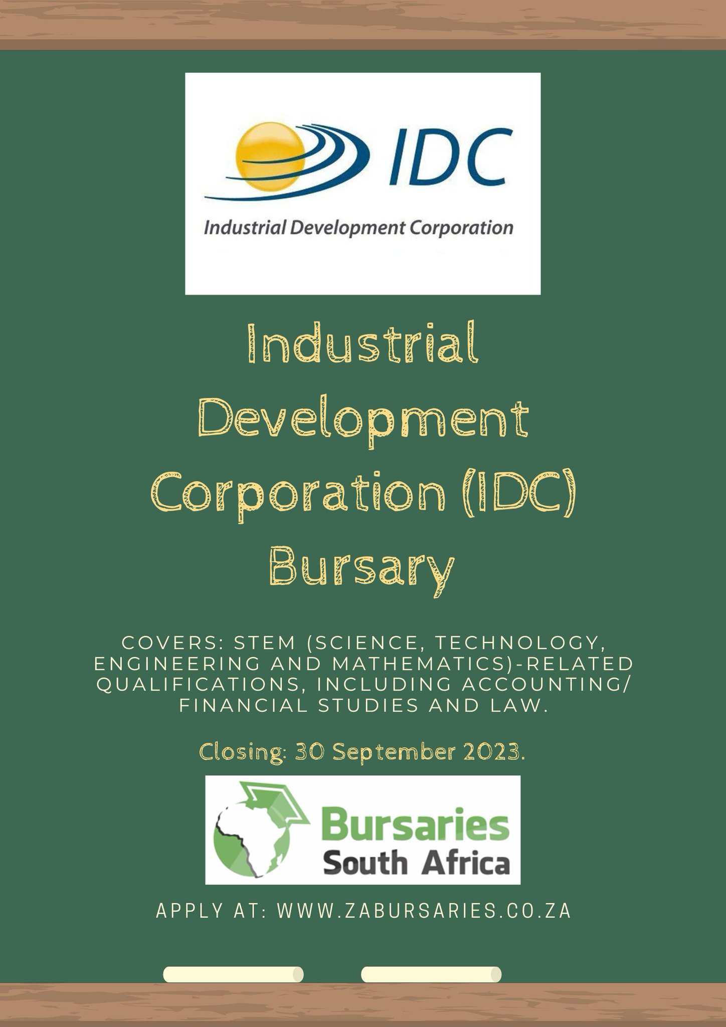 SA Bursaries on Twitter "APPLY HERE for the IDC Bursary https//t.co