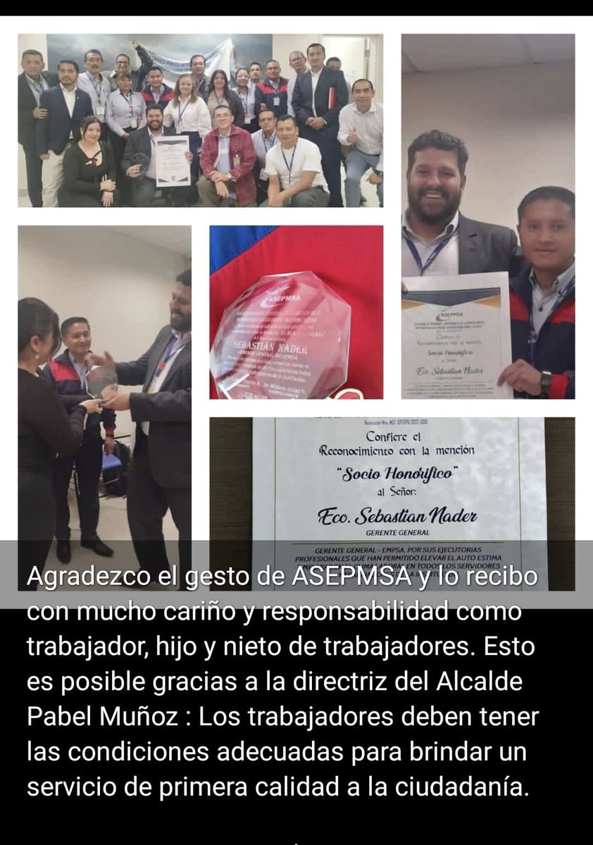 asepmsa1's tweet photo. ASEPMSA. Trabajando por un mismo objetivo. https://t.co/ZV2ceqe1AX
