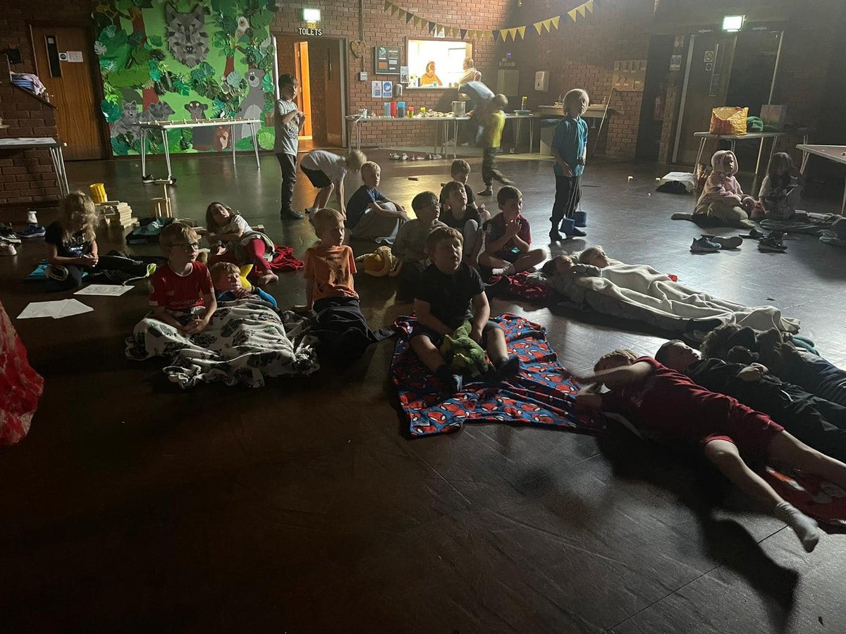 lots of fun and games at the Beaver Summer Night's pyjama party to round off the term!